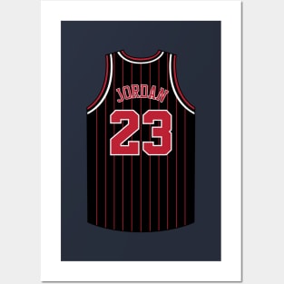 Michael Jordan Chicago Jersey Qiangy Posters and Art